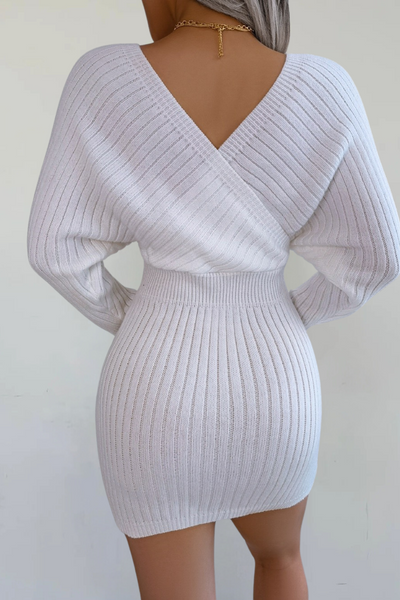 Louise ™ | V-Neck Knitted Dress